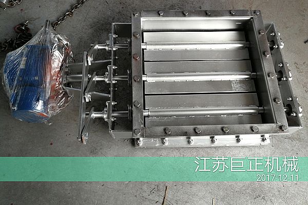 方形擋板門（寬5m）完美下線，入庫前一覽